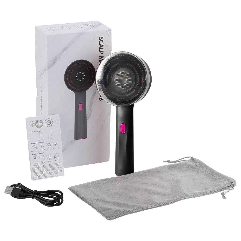 Ivalory 3 Modes Electric Massage Comb Portable Red Light