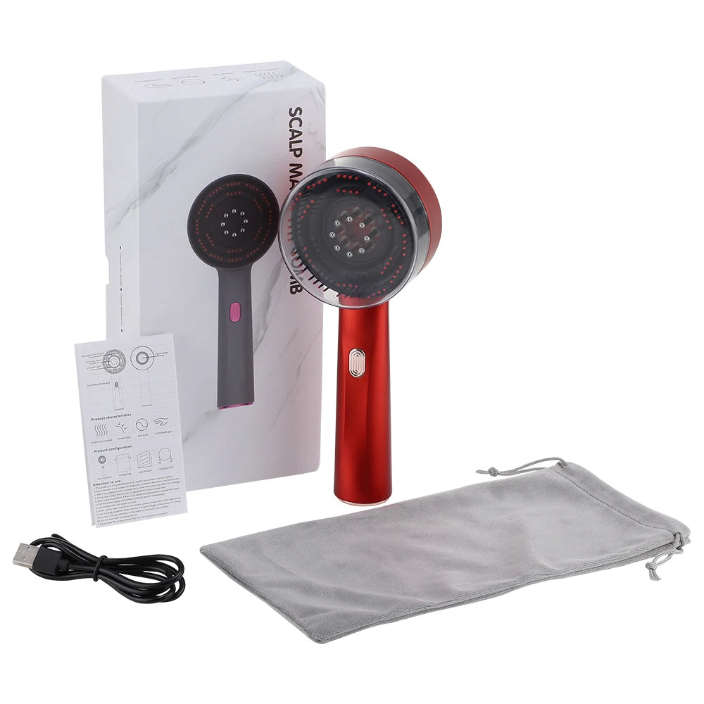 Ivalory 3 Modes Electric Massage Comb Portable Red Light