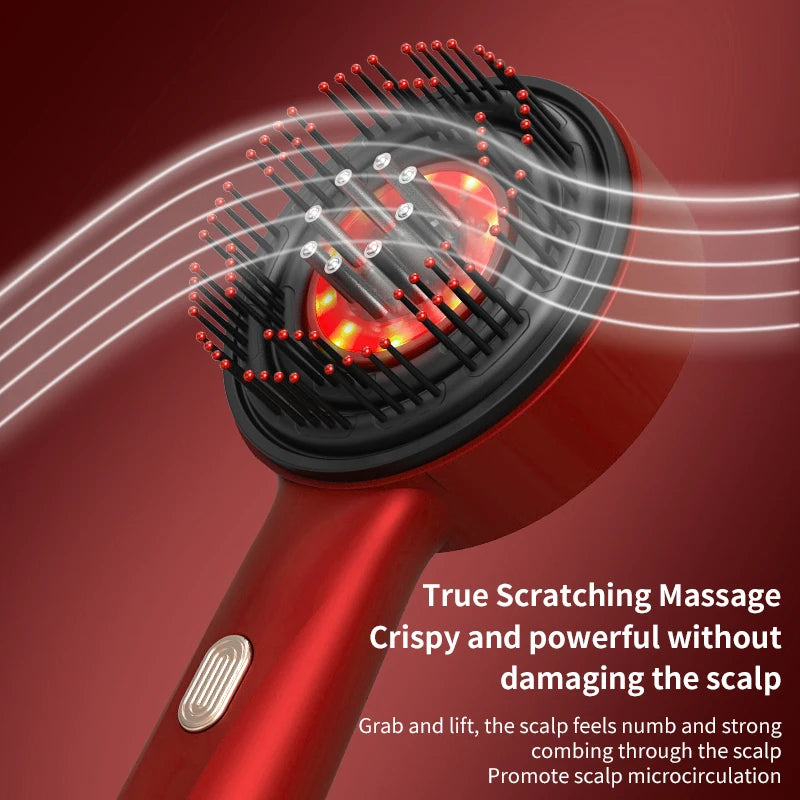Ivalory 3 Modes Electric Massage Comb Portable Red Light