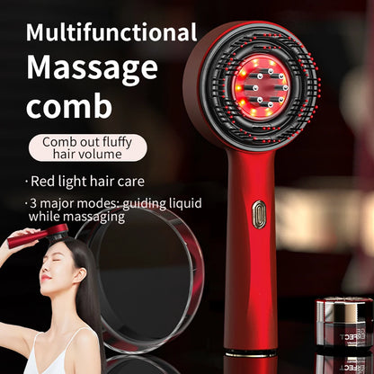Ivalory 3 Modes Electric Massage Comb Portable Red Light