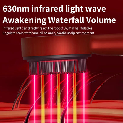 Ivalory 3 Modes Electric Massage Comb Portable Red Light