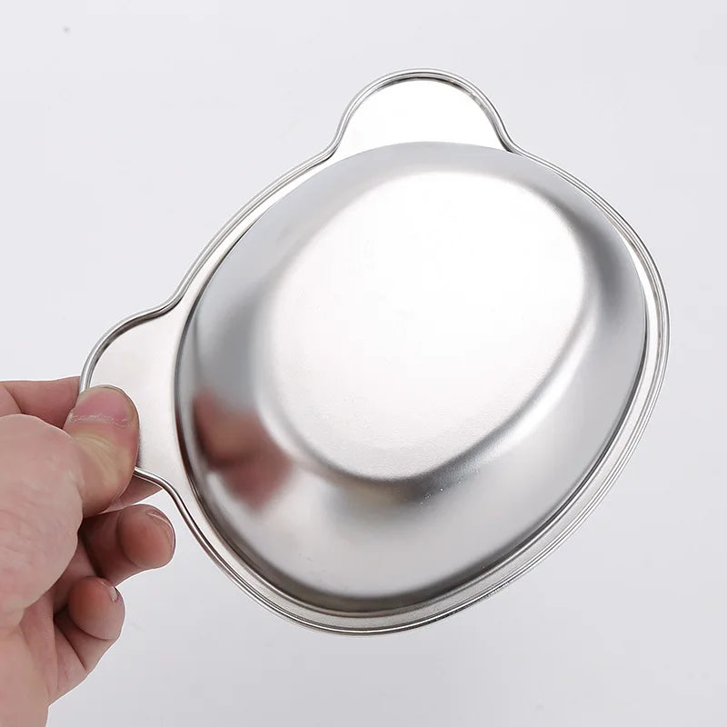 Ivalory Tilted Cat Bowl – Stainless Steel with Stand