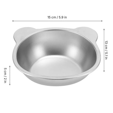 Bowl dimensions: 15 cm / 5.9 in wide, 13 cm / 5.1 in long, 5 cm / 2 in deep